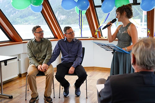 Zeremonie Trauung Kristian und Darius mit Shana Graf